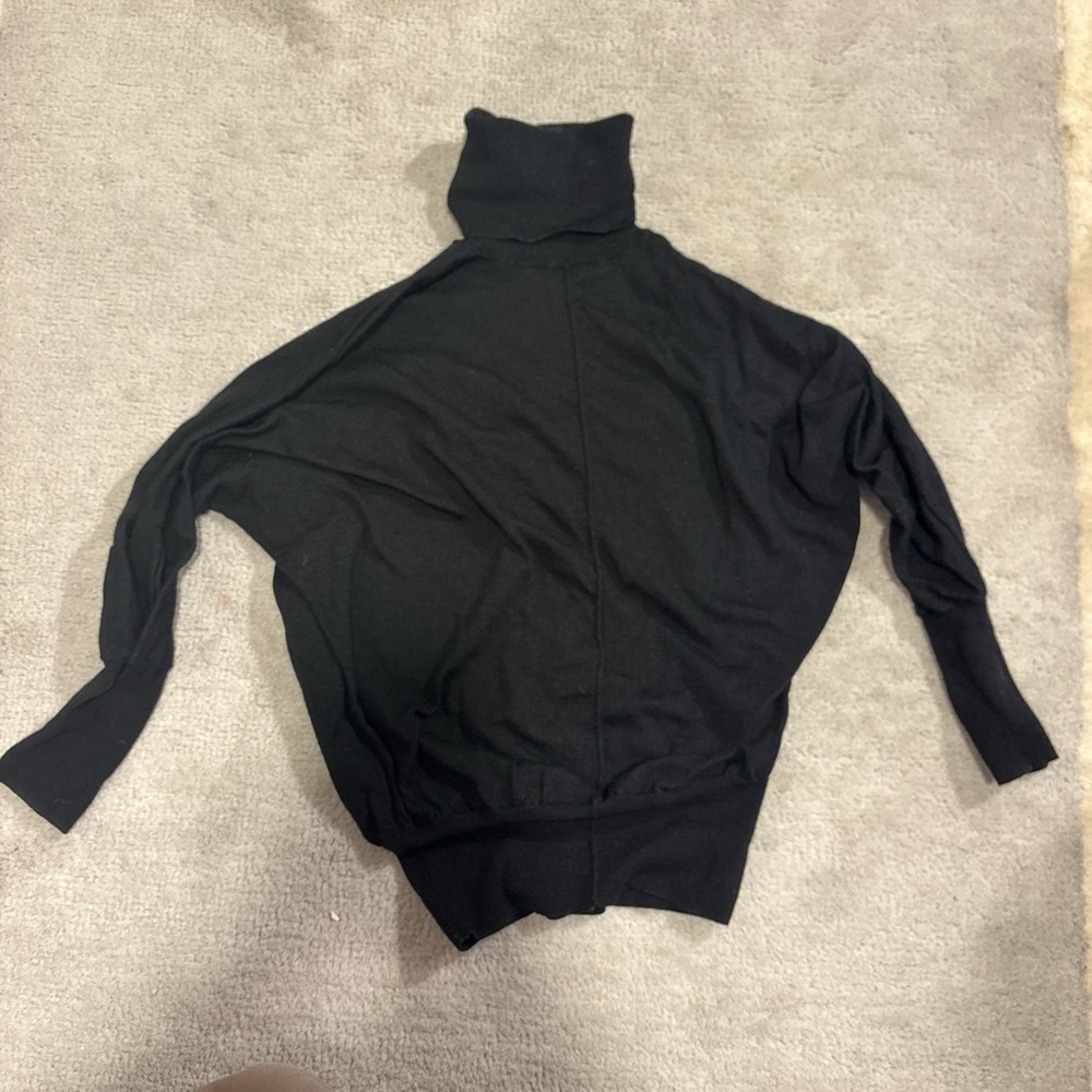 Club Monaco Black Knit Top